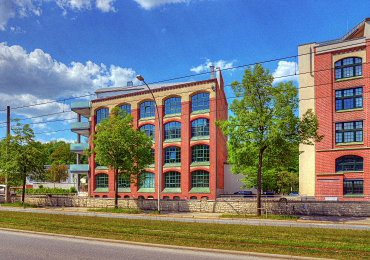 Ehemalige M�belstoffweberei Michael Max und Moritz Goeritz - Image By Rei R. Hanauska